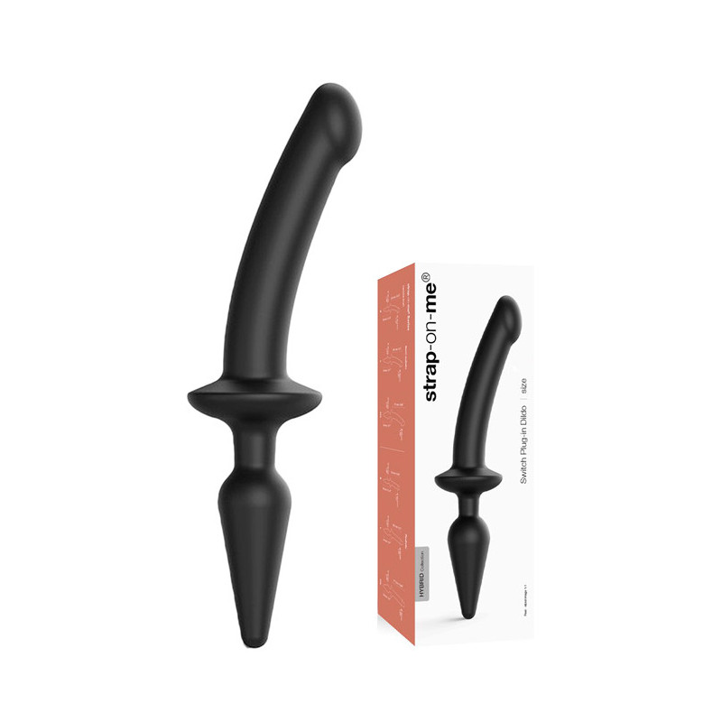 Dildo Duplo De Elevada Qualidade - 23cm Preto