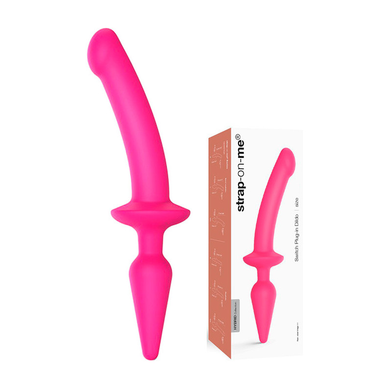 Dildo Duplo De Elevada Qualidade - 23cm Fuschia