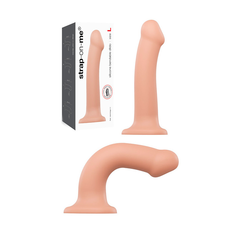 Dildo Dupla Densidade Strap-On-Me - Tamanho L