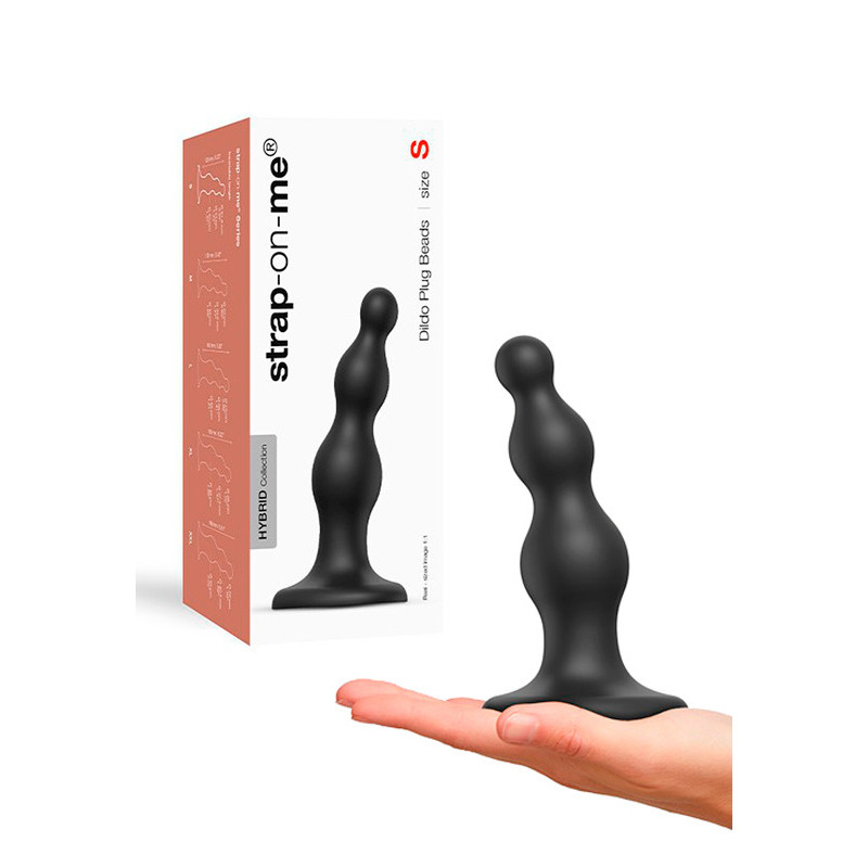 Plug Anal Ondulado Strap-On-Me - Tamanho M