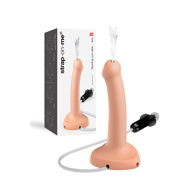 Dildo Com Ejaculação Strap-On-Me - Tamanho S