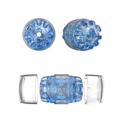 Masturbador Fleshlight Quickshot Turbo Blue Ice