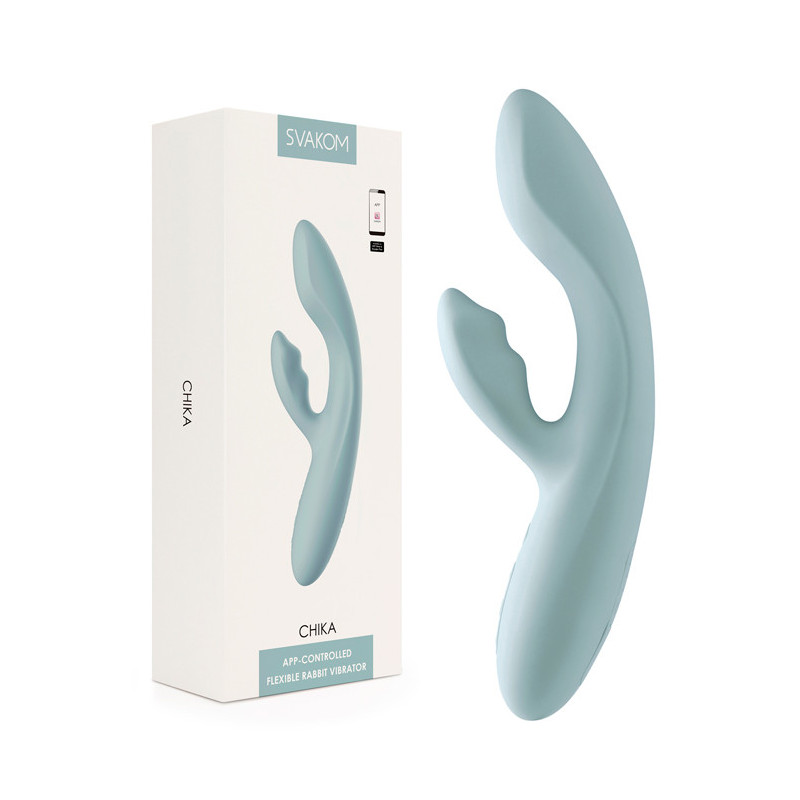 Vibrador Rabbit Com Aquecimento - Svakom Chika