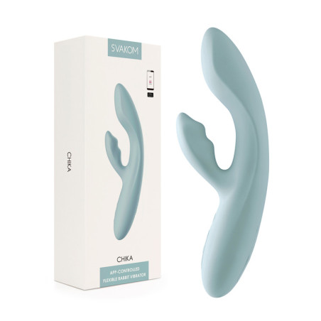 Vibrador Rabbit Com Aquecimento - Svakom Chika