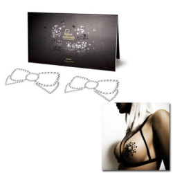 Adesivos Mamilos - Prateado - Bijoux indiscrets