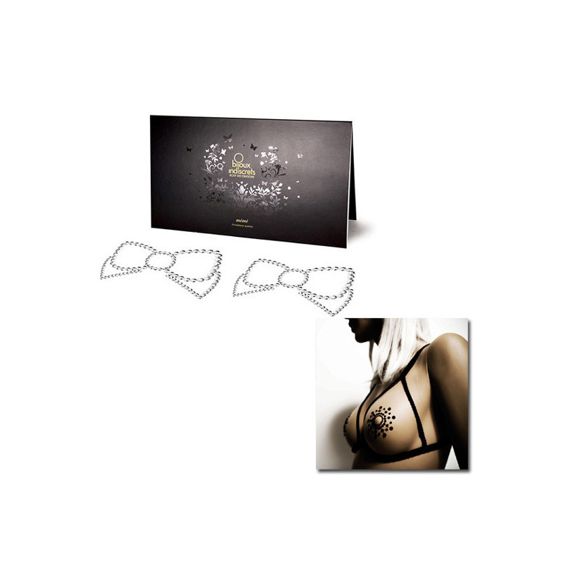 Adesivos Mamilos - Prateado - Bijoux indiscrets