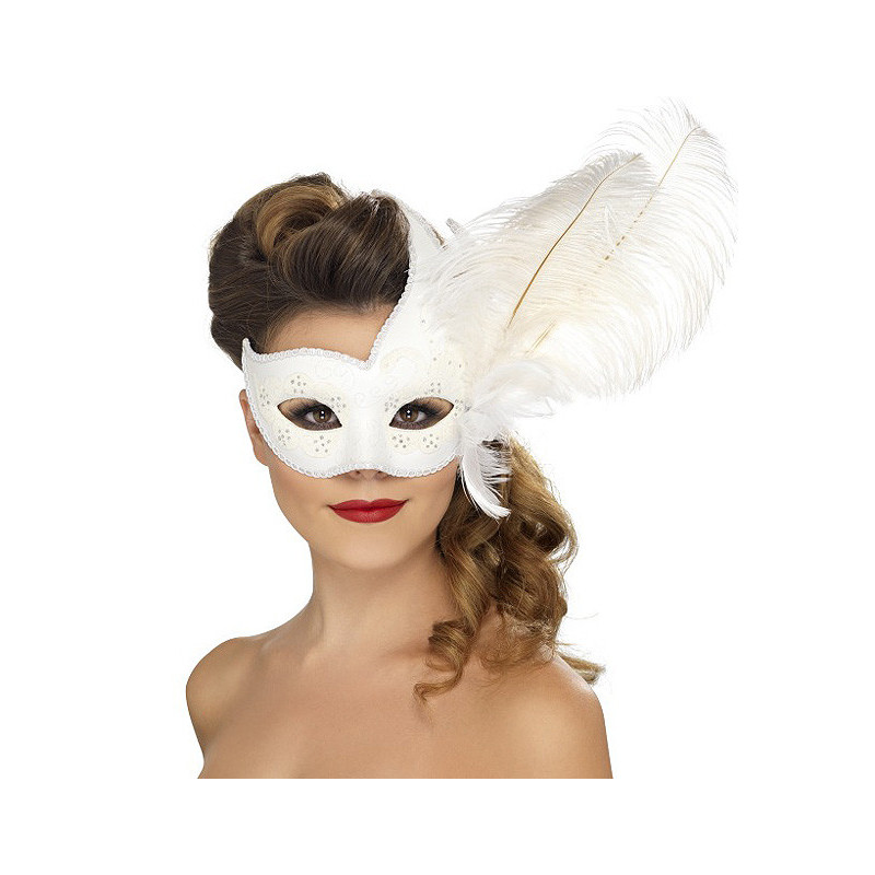 Máscara Veneziana - Branco Máscara Veneziana - Branco