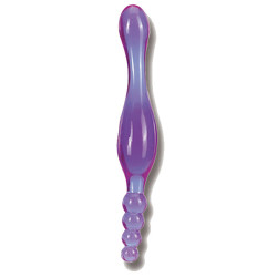 Consolador Dupla Função Com Bolas - 20cm