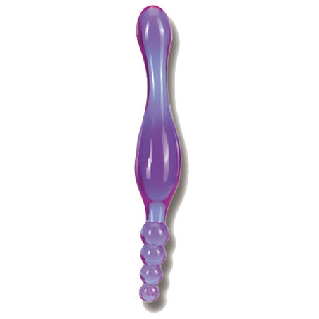 Consolador Dupla Função Com Bolas - 20cm