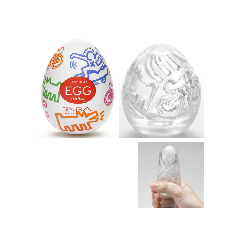 TENGA - Egg Keith Haring Street TENGA - Egg Keith Haring Street