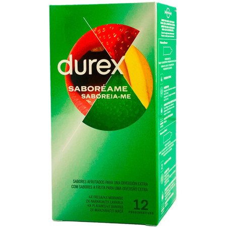 Preservativos Durex Saboréame 12un