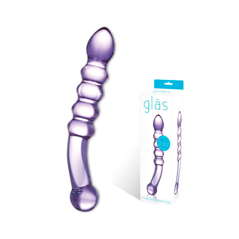 Consolador Anal & Vaginal Gläs - 22cm Consolador Anal & Vaginal Gläs - 22cm