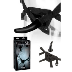 Cinta Dildo Para Ele - 12cm Negro