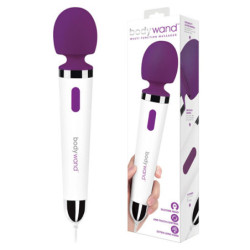 Massajador Profissional Eléctrico 8 Vibrações Roxo - BodyWand