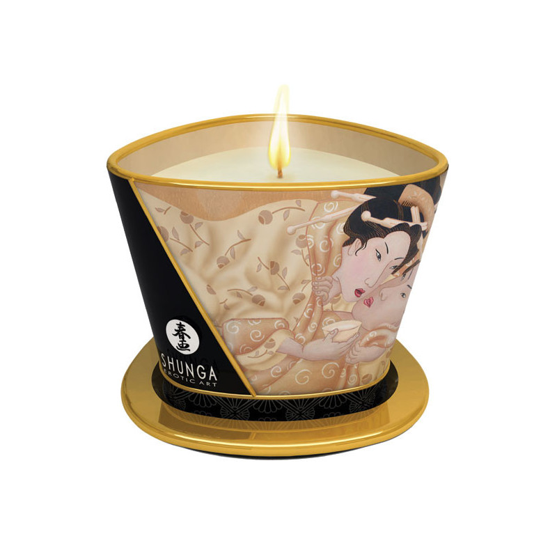 Vela Massagem Baunilha 170ml - Shunga Vela Massagem Baunilha 170ml - Shunga