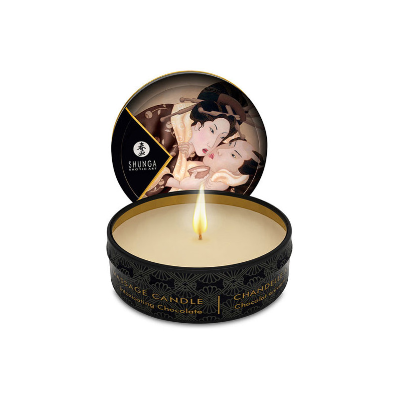 Vela Massagem Excitação/Chocolate - Shunga Vela Massagem Excitação/Chocolate - Shunga