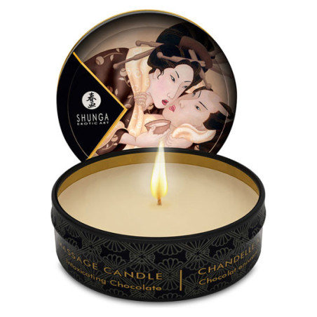 Vela Massagem Excitação/Chocolate - Shunga