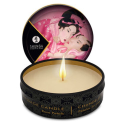 Vela Massagem Afrodisia/Pétalas Rosa - Shunga