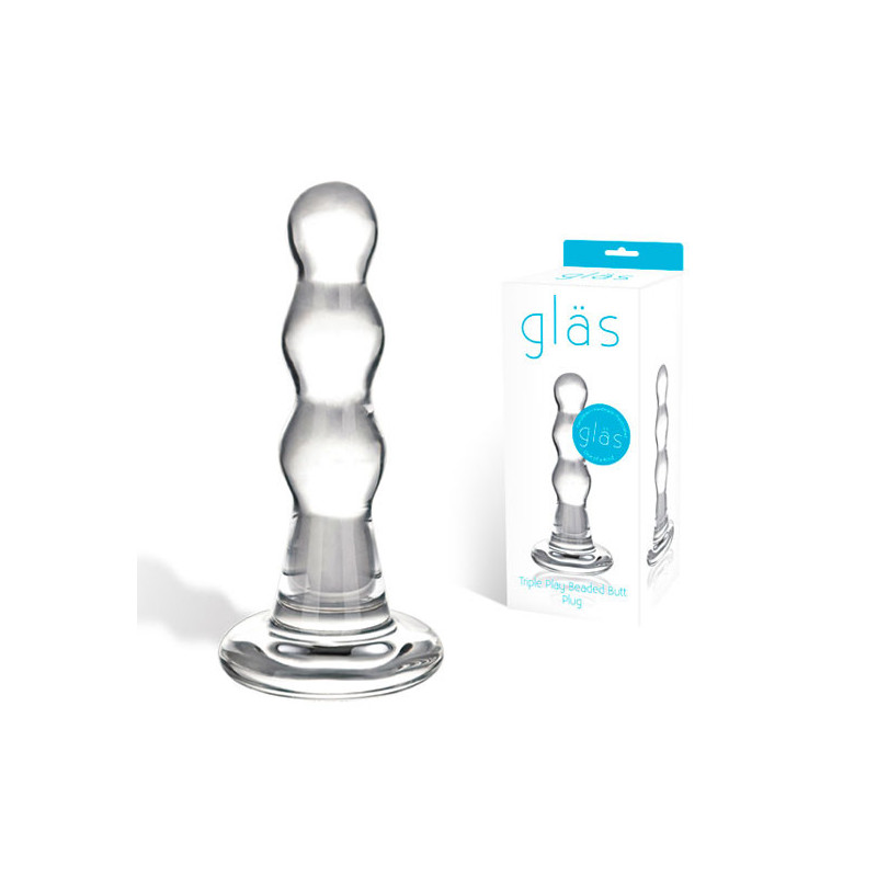 Plug Anal Vidro 8cm - Gläs Plug Anal Vidro 8cm - Gläs