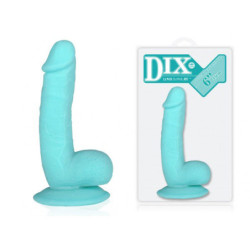 Dildo Com Ventosa 12cm - Azul