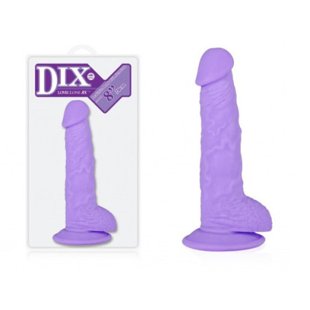 Dildo Com Ventosa 14cm - Roxo