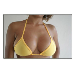 Top Bikini Brasileiro médio - Amarelo