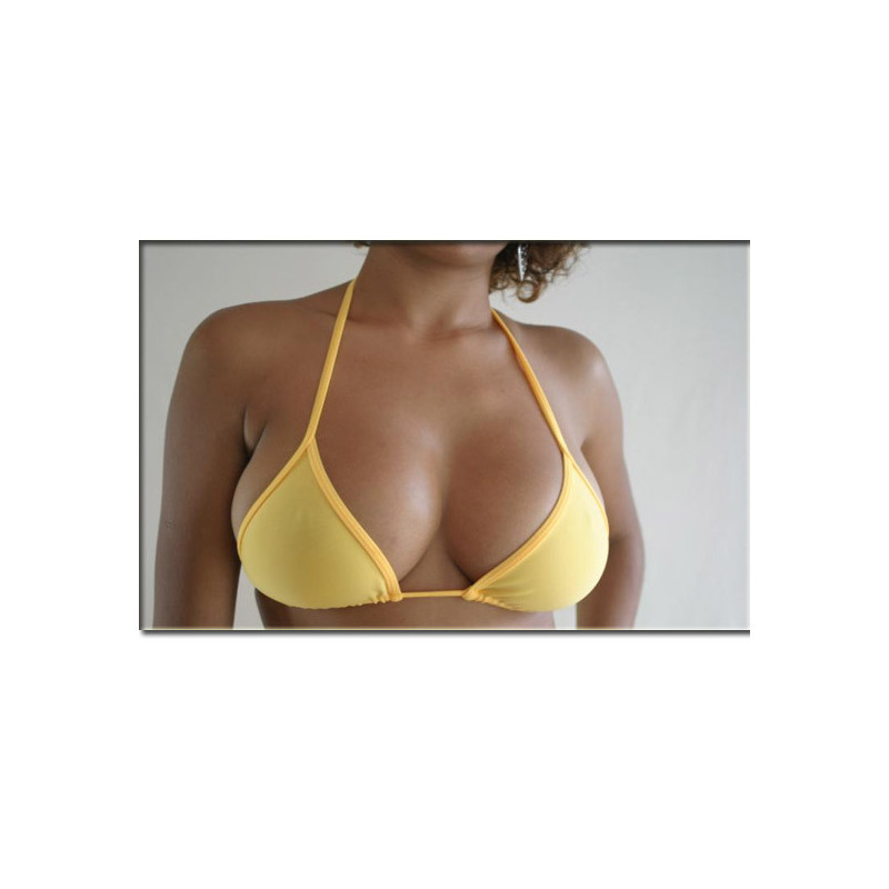 Top Bikini Brasileiro médio - Amarelo