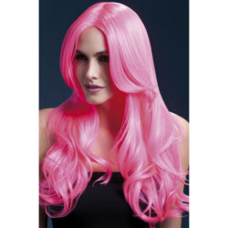 Peruca Khloe Rosa - Alta Qualidade