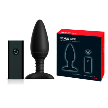 Nexus Ace M - Plug Anal Vibração 10.5cm - Médio
