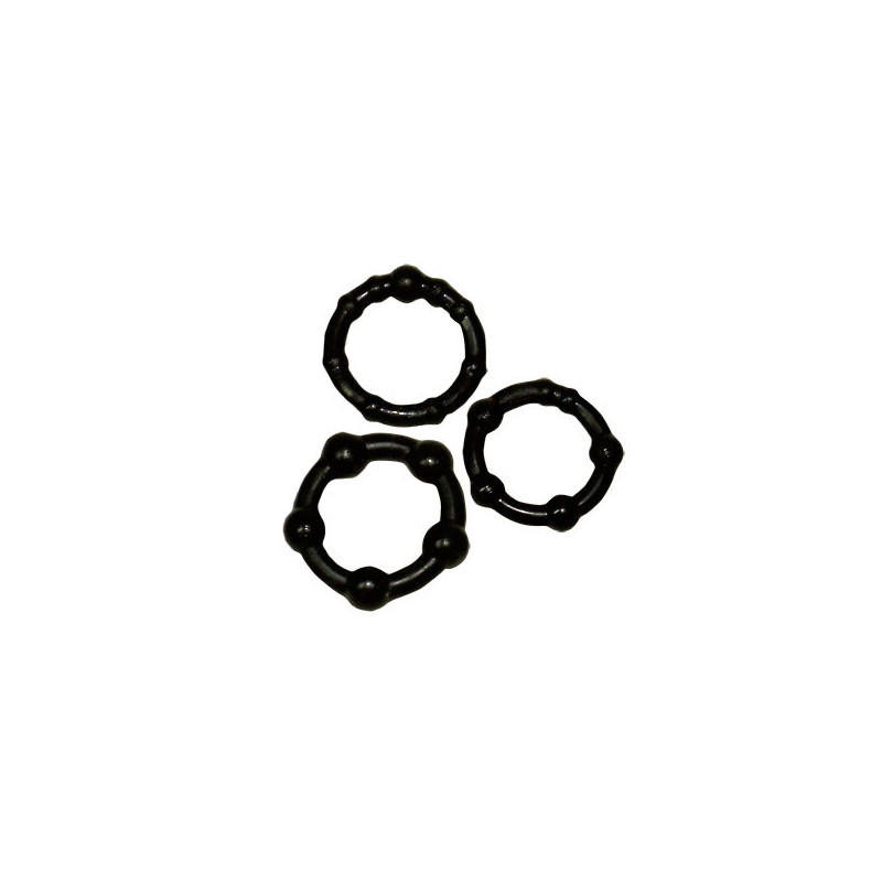 Conjunto Anéis Ereção - 21 - 23 - 24mm Preto Conjunto Anéis Ereção - 21 - 23 - 24mm Preto