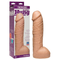 Dildo Realístico XXL- 24cm Vac-U-Lock