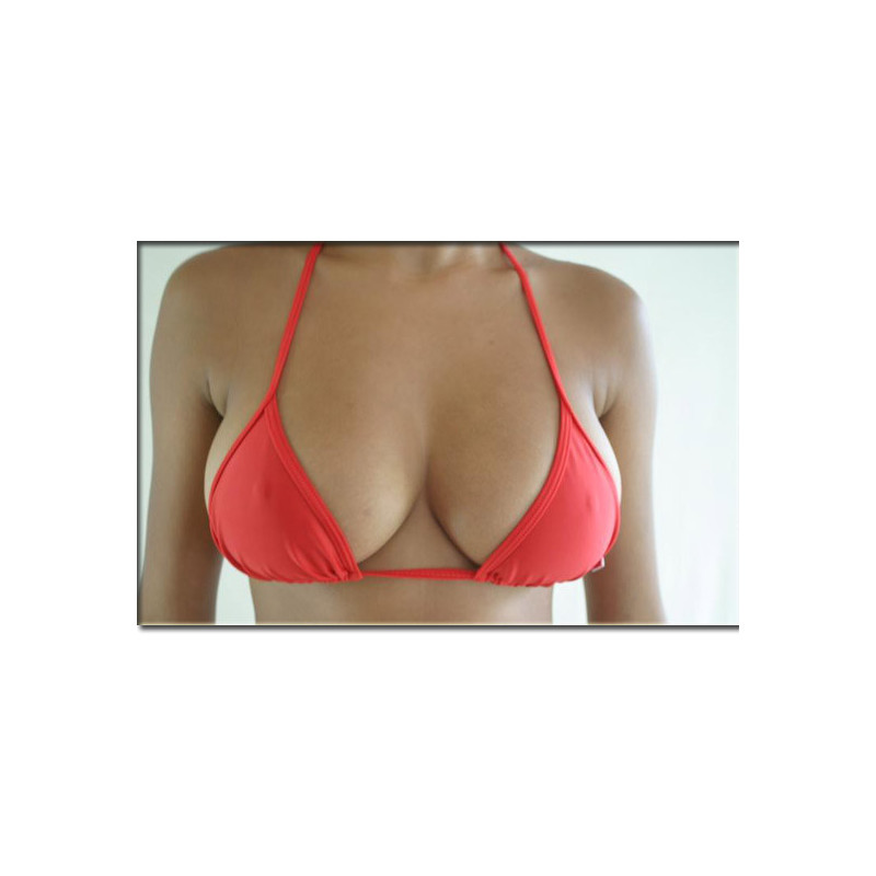 Top Bikini Brasileiro médio - Encarnado