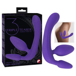 Arnés Triplo Prazer - 15cm