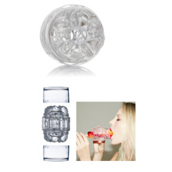 Masturbador Transparente - Flesh Light QuickShot