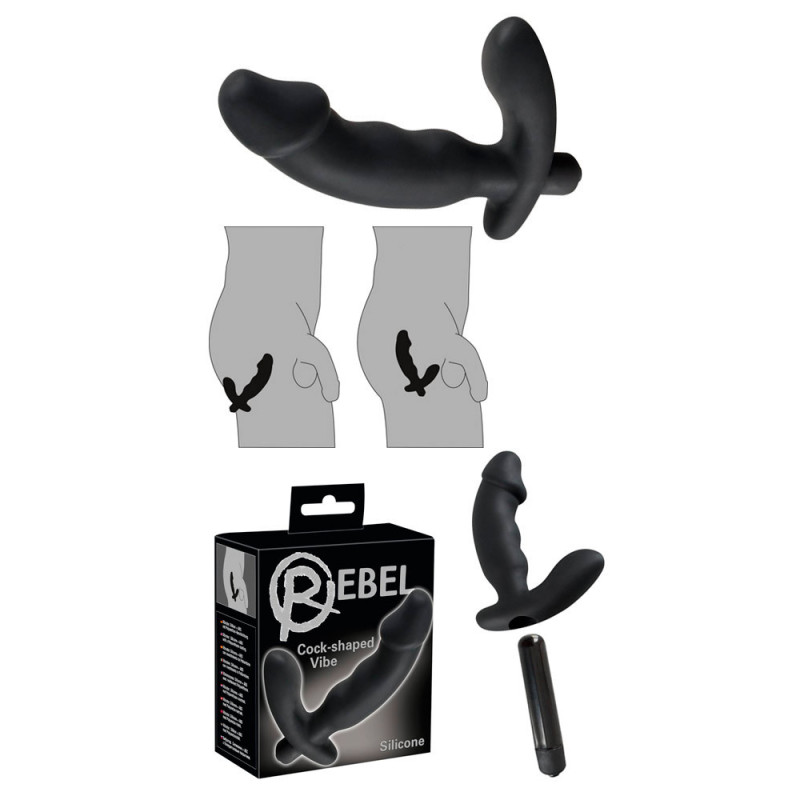 Estimulador Próstata Rebel - Negro