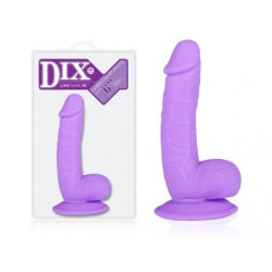 Dildo Com Ventosa 12cm - Lilás