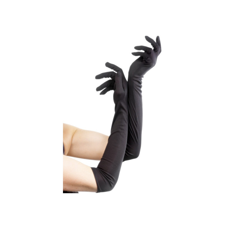 Luvas compridas de lycra -Negro Luvas compridas de lycra -Negro