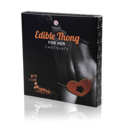 Tanga Comestível Para Mulher - Chocolate