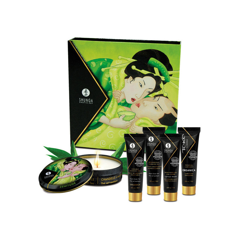 Kit Geisha´s Secrets Shunga - Orgânico Kit Geisha´s Secrets Shunga - Orgânico